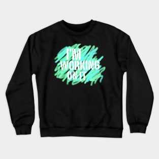 Retro Scribble IWOI Crewneck Sweatshirt